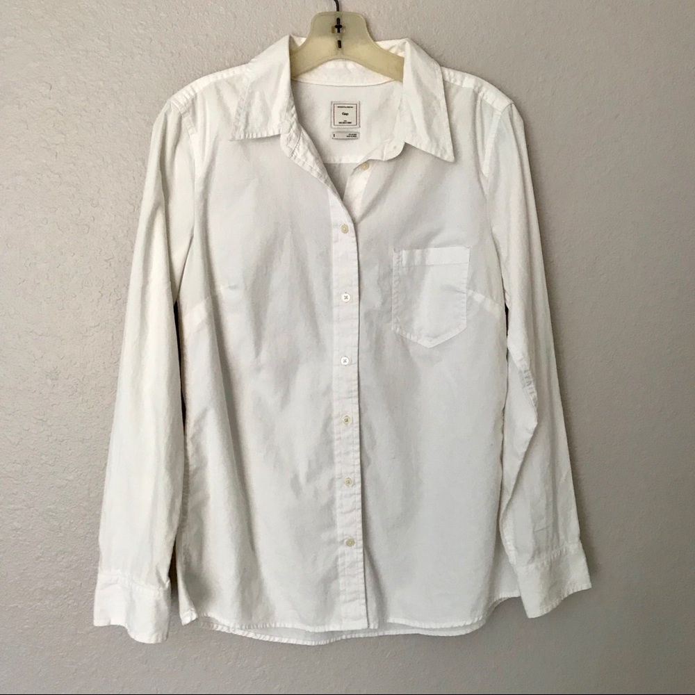 White Tailored White Shirt by Gap